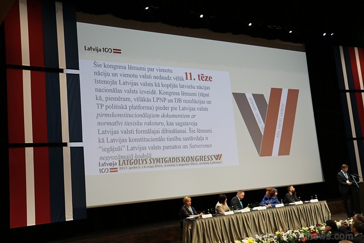 Latgales vēstniecībā GORS izskan pirmās dienas «Latgolys symtgadis kongress», Rēzeknē 5.05.2017 196775