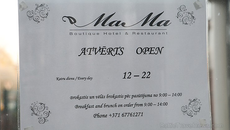 Travelnews.lv izbauda Jūrmalas viesnīcas «Boutique Hotel & Restaurant MaMa» viesmīlību 197739