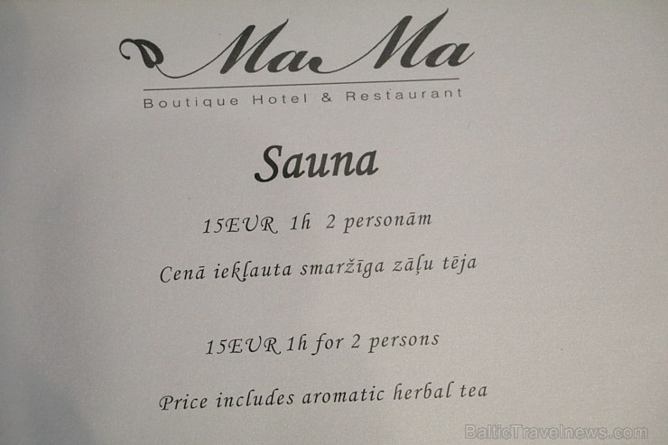 Travelnews.lv izbauda Jūrmalas viesnīcas «Boutique Hotel & Restaurant MaMa» viesmīlību 197756
