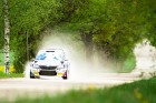 Talsu rallijā «putekļi pa gaisu», uzvarētājus šķir tikai 0,74 sekundes