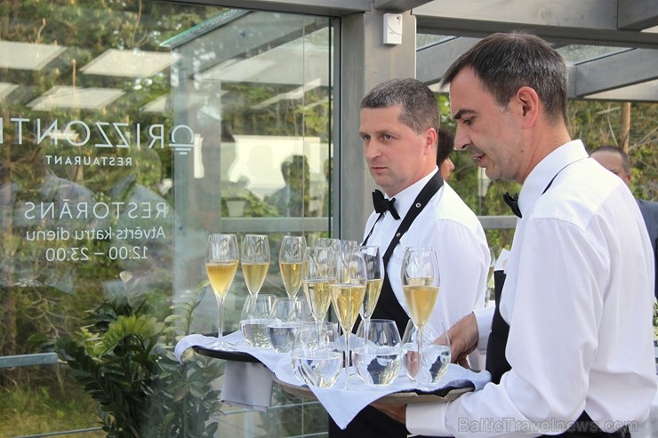 Jūrmalas restorānā «Orizzonte» norisinājusies Gourmet festival «Alfresco» atklāšana 198719