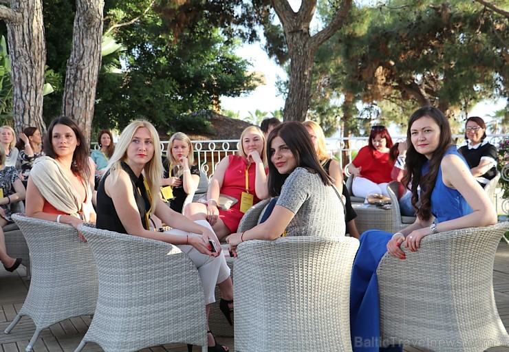 «Novatours Summer Breeze» dalībnieki ballējas Turcijas viesnīcā «Rubi Platinum Spa Resort & Suites» «Novatours Summer Breeze» dalībnieki ballējas Turcijas viesnīcā «Rubi Platinum Spa Resort & Suites» 198820