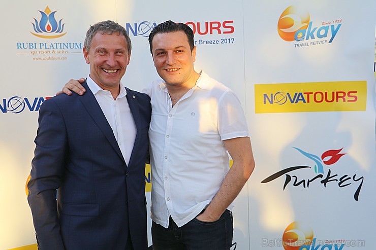 «Novatours Summer Breeze» dalībnieki ballējas Turcijas viesnīcā «Rubi Platinum Spa Resort & Suites» «Novatours Summer Breeze» dalībnieki ballējas Turcijas viesnīcā «Rubi Platinum Spa Resort & Suites» 198842
