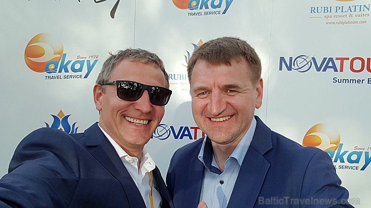«Novatours Summer Breeze» dalībnieki ballējas Turcijas viesnīcā «Rubi Platinum Spa Resort & Suites» «Novatours Summer Breeze» dalībnieki ballējas Turcijas viesnīcā «Rubi Platinum Spa Resort & Suites» 198888