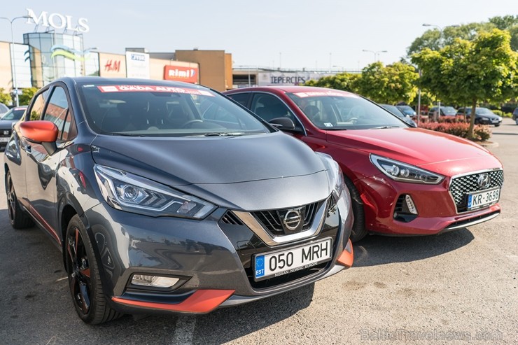 Konkursā «Latvijas Gada auto 2018» noritējis pirmais testa brauciens 200160