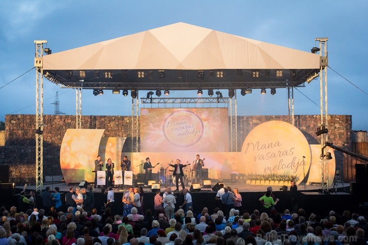 Jelgavā  aizritējis koncerts «Mana vasaras melodija» 201251