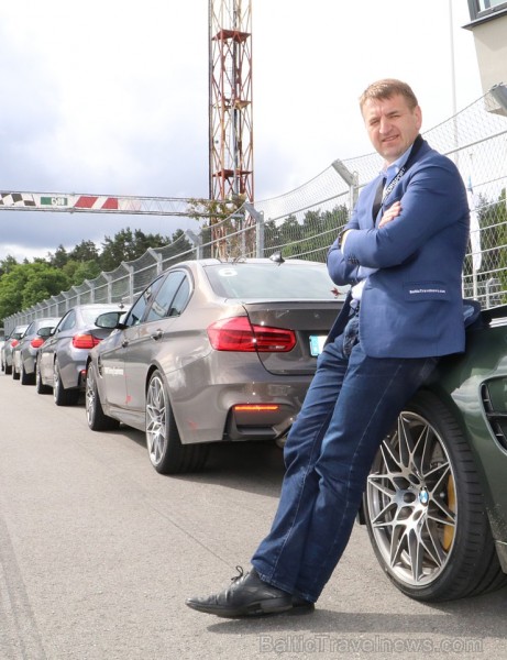 Travelnews.lv ņem aktīvu dalību BMW M pieredzes pasākumā Biķernieku trasē 201388