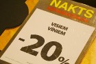 Baltijā lielākais lielveikals «Elkor Plaza» rīko nakts izpārdošanu