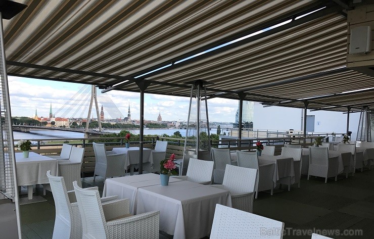 Ar neatkārtojamu skatu uz Rīgas panorāmu, apmeklētājus aicina augstā «Islande Hotel» terase 202028
