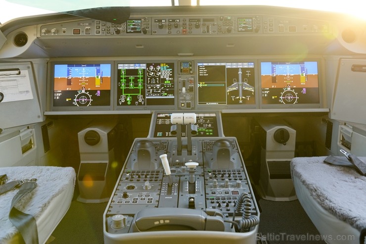 Lidosta «Rīga» un «Airbaltic» medijiem atrāda savu infrastruktūru un gaisa floti 202216