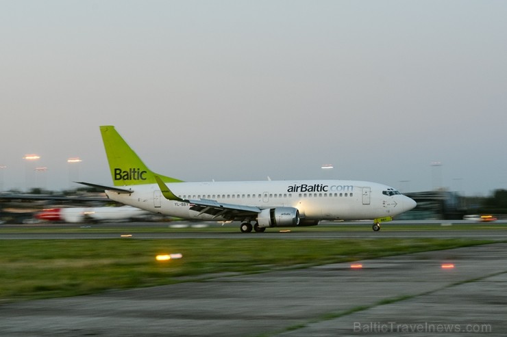 Lidosta «Rīga» un «Airbaltic» medijiem atrāda savu infrastruktūru un gaisa floti 202227