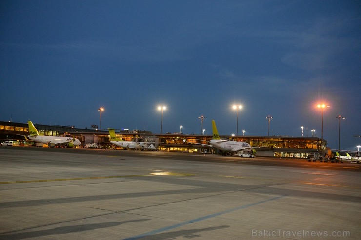 Lidosta «Rīga» un «Airbaltic» medijiem atrāda savu infrastruktūru un gaisa floti 202230
