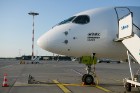 Lidosta «Rīga» un «Airbaltic» medijiem atrāda savu infrastruktūru un gaisa floti