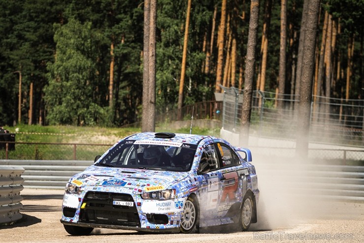Ar spraigām cīņām nedēļas nogalē noslēdzies Rallijs Latvija. 202878