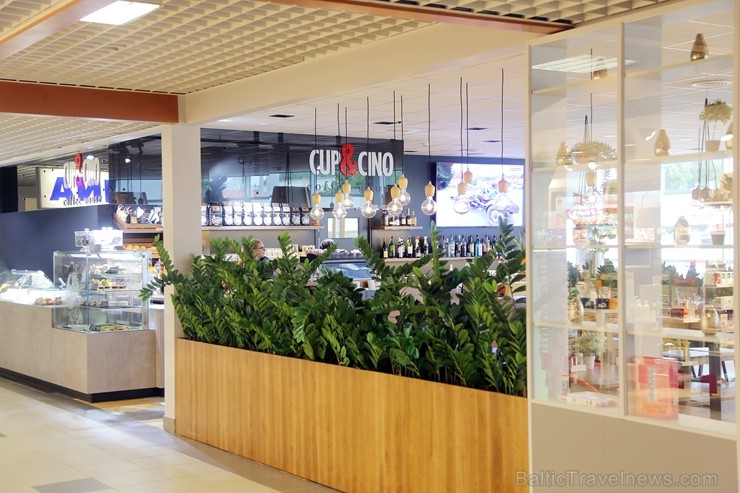 «Mežciema Sky» pēc rekonstrukcijas durvis vērusi vēl skaistāka «Cup&Cino» kafejnīca 208262