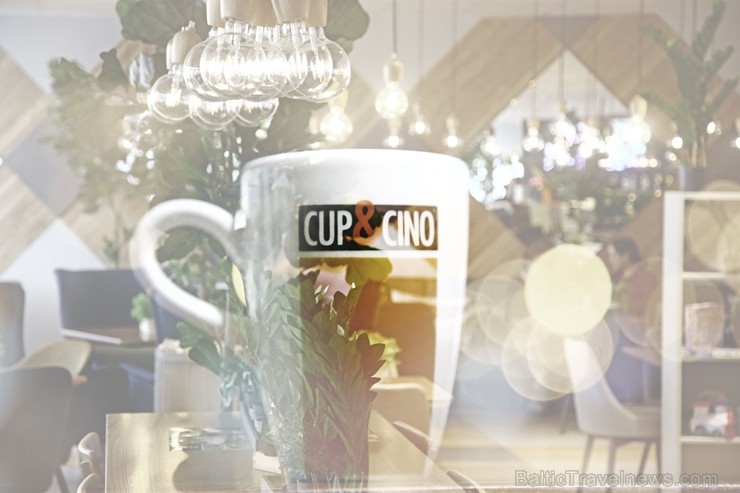 «Mežciema Sky» pēc rekonstrukcijas durvis vērusi vēl skaistāka «Cup&Cino» kafejnīca 208270