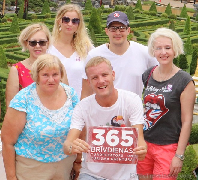 Travelnews.lv kopā ar «365 brīvdienas» un «Turkish Airlines» iepazīst tropu botānisko dārzu «Nong Nooch Tropical Garden» Travelnews.lv kopā ar «365 brīvdienas» un «Turkish Airlines» iepazīst tropu botānisko dārzu «Nong Nooch Tropical Garden» 208911