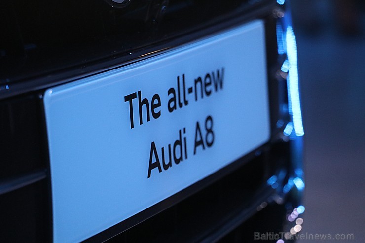 Latvijā 18.10.2017 tiek prezentēts jaunais luksus klases automobilis īpašai ceļošanai - Audi A8 209163