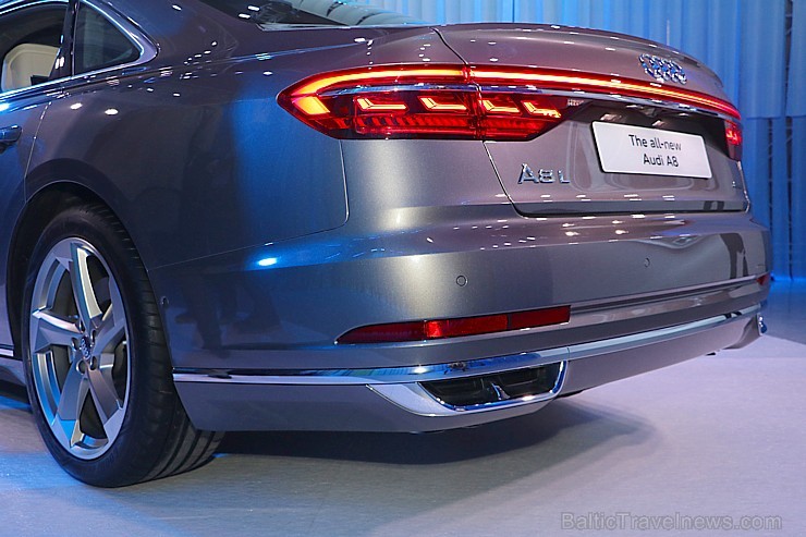 Latvijā 18.10.2017 tiek prezentēts jaunais luksus klases automobilis īpašai ceļošanai - Audi A8 209190