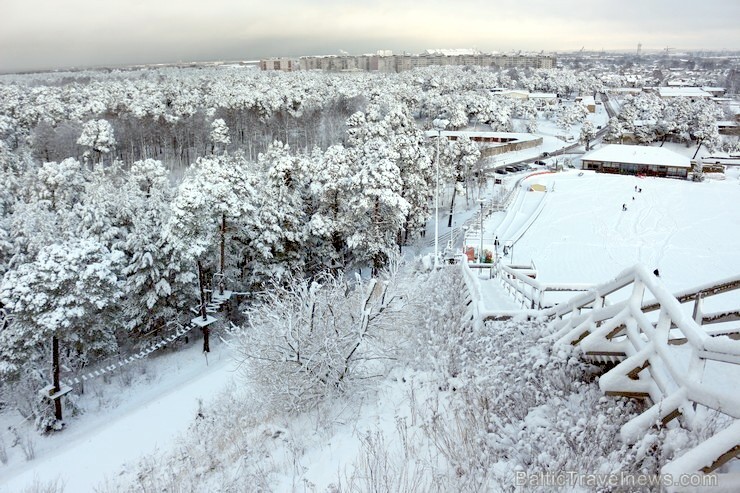 Ventspils «Lemberga hūtē» bauda sniegu, bet gaida salu, lai tas varētu noturēties 212880