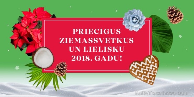 Travelnews.lv saņem daudz skaistus un sirsnīgus sveicienus Ziemassvētkos un Jaunajā gadā! Paldies visiem draugiem! Travelnews.lv saņem daudz skaistus un sirsnīgus sveicienus Ziemassvētkos un Jaunajā gadā! Paldies visiem draugiem! 213590