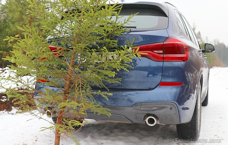 Travelnews.lv dodas pēc Ziemassvētku eglītes mežā ar jauno BMW X3 xDrive20d 213618