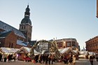 Vecrīgā sezonu noslēdz plaši apmeklētais Ziemassvētku tirdziņš