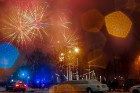 Ventspils Lielajā laukumā krāšņi sagaida Jauno gadu