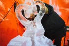 Jelgavā tapušas pirmās 30 ledus skulptūras