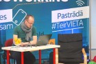 Biznesa augstskolā «Turība» norisinās pasākums «Studentu un uzņēmēju meetup» 