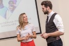 Biznesa augstskolā «Turība» notiek Leldes Lietavietes un Aivja Ceriņa vieslekcija