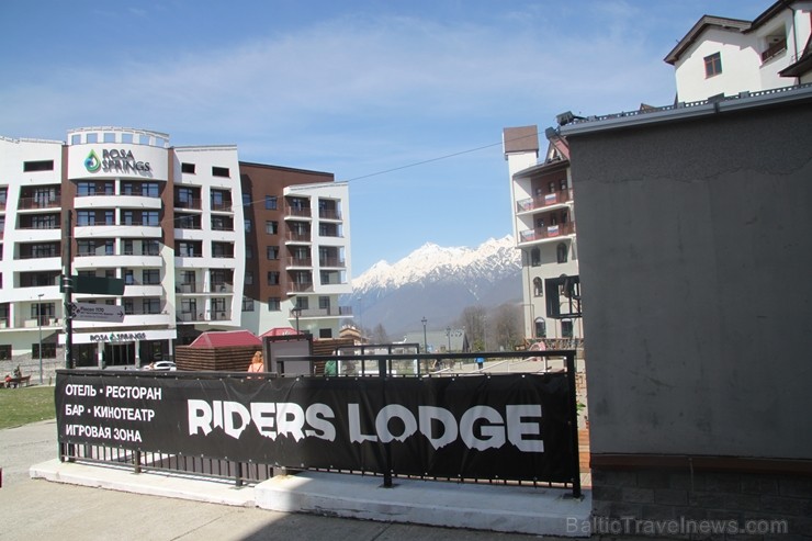 Travelnews.lv iepazīst «Rosa Khutor» pilsētiņu - kūrortu Sočos 221083