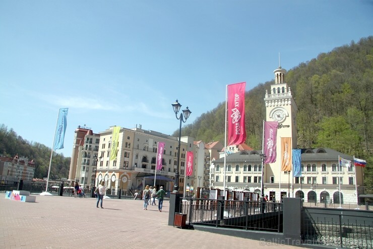 Travelnews.lv iepazīst «Rosa Khutor» pilsētiņu - kūrortu Sočos 221104