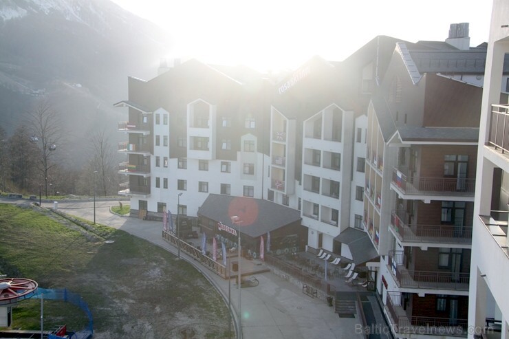 Travelnews.lv iepazīst «Rosa Khutor» pilsētiņu - kūrortu Sočos 221630