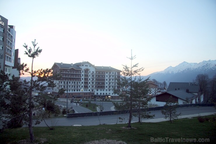 Travelnews.lv iepazīst «Rosa Khutor» pilsētiņu - kūrortu Sočos 221632