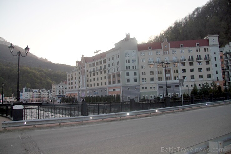 Travelnews.lv iepazīst «Rosa Khutor» pilsētiņu - kūrortu Sočos 221634