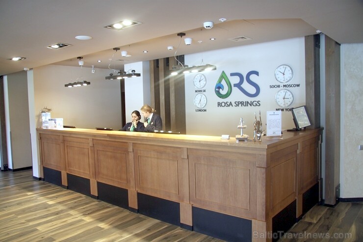 Travelnews.lv izbauda četrzvaigžņu «Rosa Springs» komfortu Sočos 221712