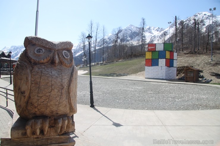 Travelnews.lv izbauda Soču kalnu ainavas no «Rosa Khutor» slēpošanas trasēm 222620