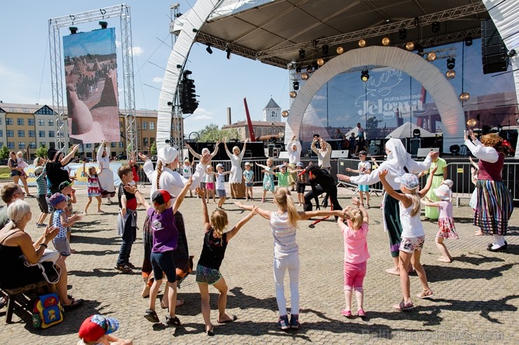 Jelgavā  aizvadīts jau 12. Starptautiskais smilšu skulptūru festivāls 225148