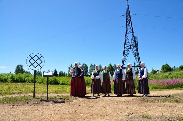 Ludzā  svinīgi atklāj jaunizveidoto Gaismas dārzu 225506
