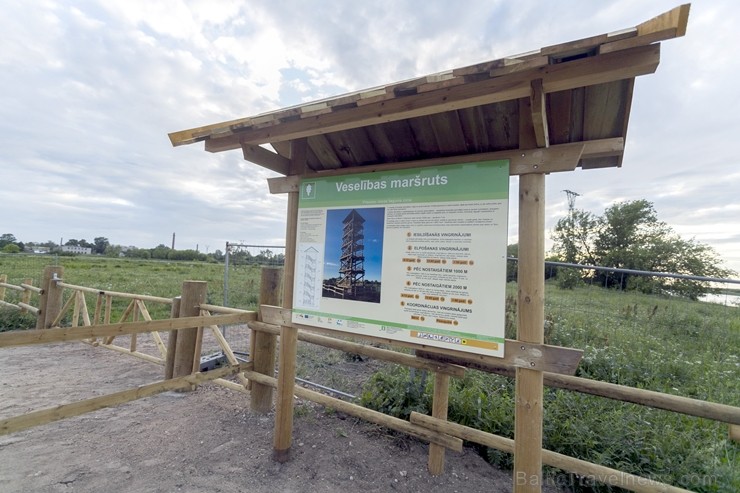 Jelgavas Pils salā izveidots teju 20 metru garš skatu tornis un piknika vieta 226462