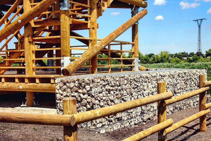 Jelgavas Pils salā izveidots teju 20 metru garš skatu tornis un piknika vieta 226466