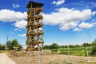 Jelgavas Pils salā izveidots teju 20 metru garš skatu tornis un piknika vieta