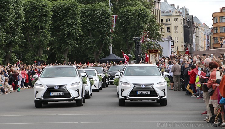 Dziesmu un deju svētku atklāšanas gājiens 1.07.2018 pulcē Rīgā visus Latvijas novadus 226497
