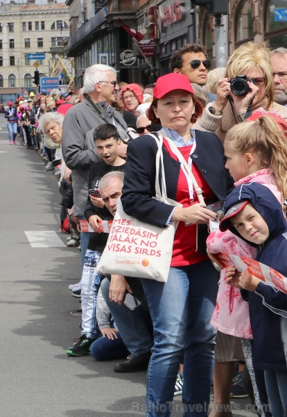 Dziesmu un deju svētku atklāšanas gājiens 1.07.2018 pulcē Rīgā visus Latvijas novadus 226501