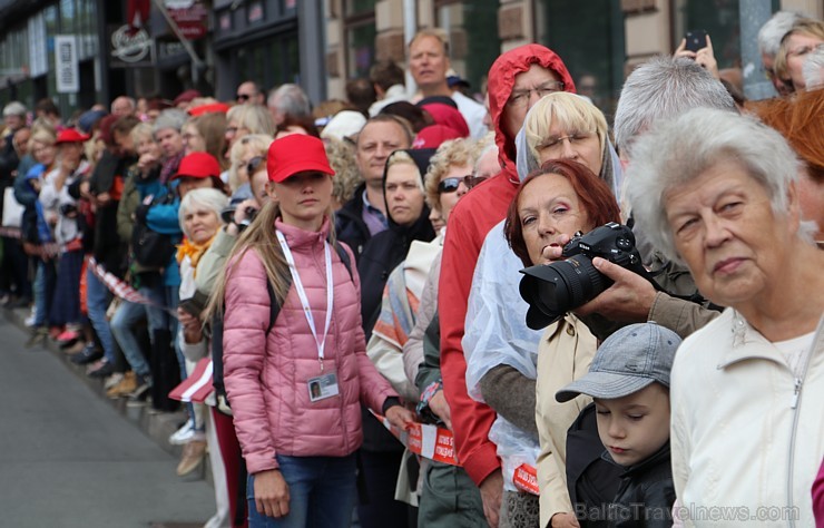 Dziesmu un deju svētku atklāšanas gājiens 1.07.2018 pulcē Rīgā visus Latvijas novadus 226504