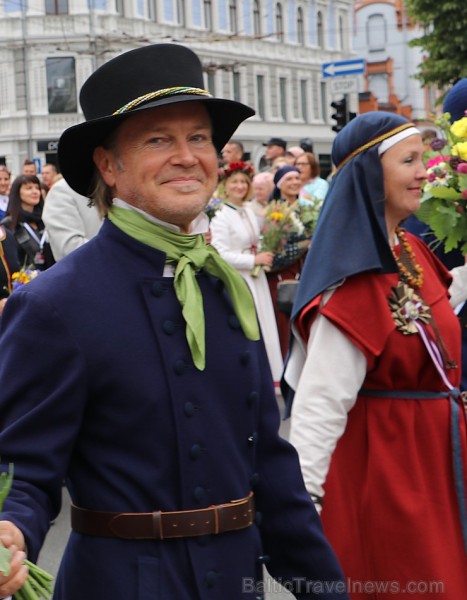 Dziesmu un deju svētku atklāšanas gājiens 1.07.2018 pulcē Rīgā visus Latvijas novadus 226515