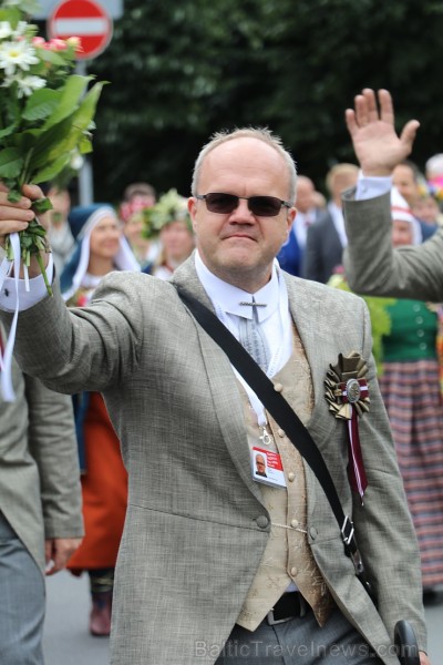 Dziesmu un deju svētku atklāšanas gājiens 1.07.2018 pulcē Rīgā visus Latvijas novadus 226516