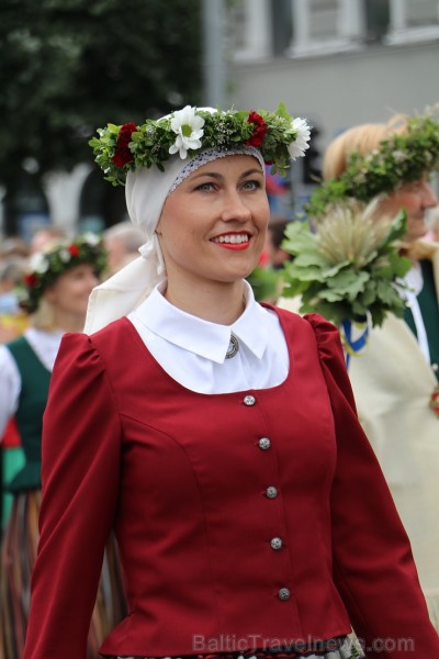 Dziesmu un deju svētku atklāšanas gājiens 1.07.2018 pulcē Rīgā visus Latvijas novadus 226526