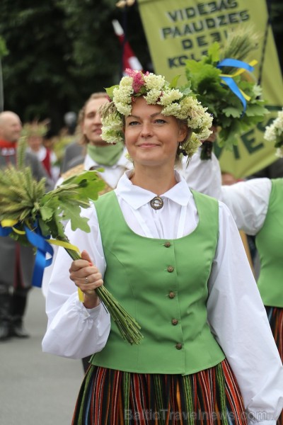 Dziesmu un deju svētku atklāšanas gājiens 1.07.2018 pulcē Rīgā visus Latvijas novadus 226528